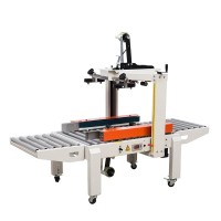 CE Certification FXC5050 Carton sealer tape box sealing packaging machine with side belt conveyor